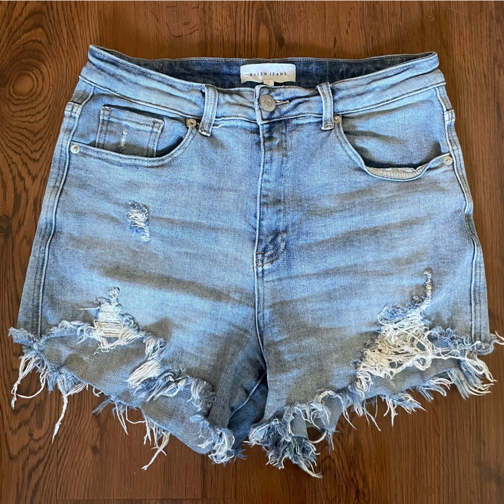 Risen Cutoff Jean Shorts